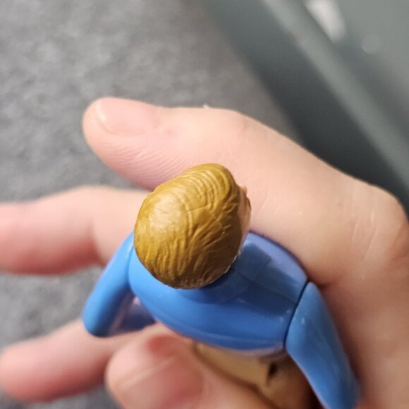 VTG Tomy Smaller Homes Home Dollhouse Dad Man Figure Hong Kong 4.25" - Picture 16 of 16